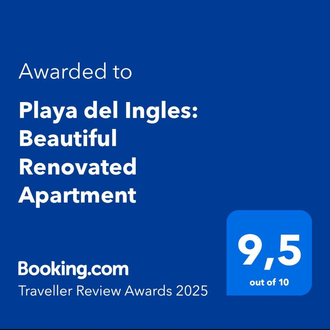 Playa Del Ingles: Beautiful Renovated Apartment San Bartolomé Esterno foto